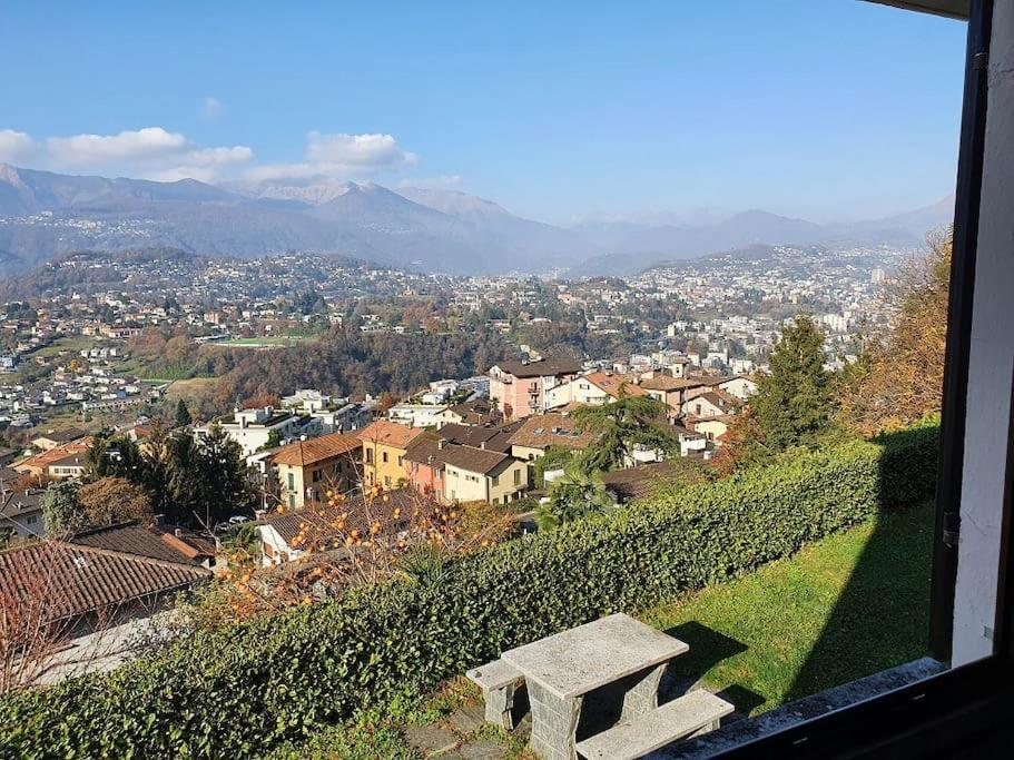 Casetta Accogliente Con Vista Sopra Lugano Paradiso Ngoại thất bức ảnh
