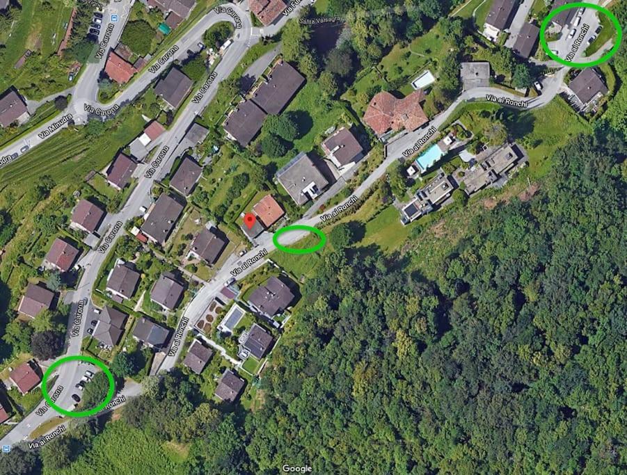 Casetta Accogliente Con Vista Sopra Lugano Paradiso Ngoại thất bức ảnh